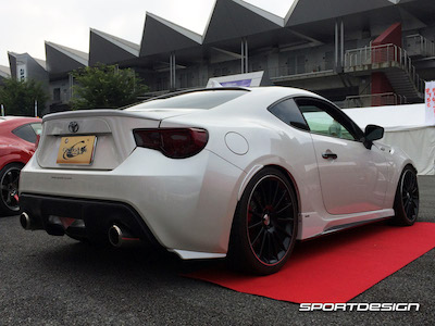 GRAZIO Sport Design Trunk Lip Spoiler For Toyota 86