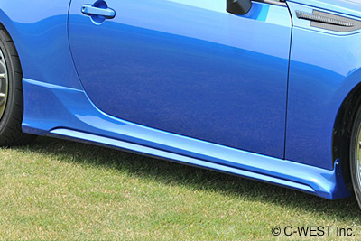 C-West BRZ ZC6 Side Step Painted ABS