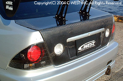 C-West Trunk Hood for SXE10 Altezza