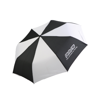 RAYS OFFICIAL COMPACT UMBRELLA 17S WH/BK