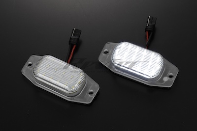 Revier LED license lamp for TOYOTA cars Genuine replacement 6000K White light-emitting -FJ Cruiser 80 series/100 series Land Cruiser 90 series/120 series Land Cruiser Prado and others-