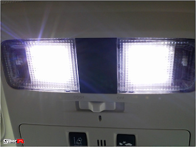 Cyber R LED front map lamp and center room lamp for Levorg VM# series