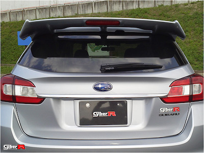 Cyber R Rear 3D-GT wing for Levorg VM# series