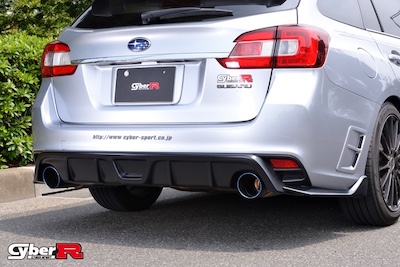 Cyber R Rear Side Under & Center Diffuser for Levorg VM# series