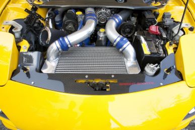 KNIGHT SPORTS RX-7 (FD3S) V-MOUNT COOLING PANEL-CARBON